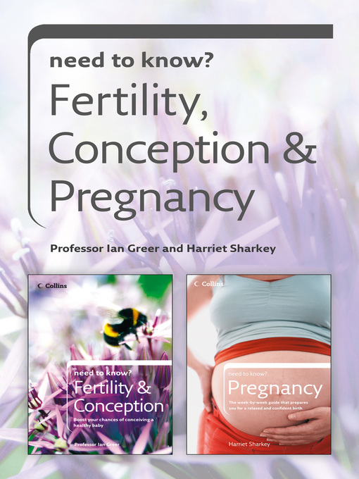 Title details for Need to Know Fertility and Conception and Pregnancy by Harriet Sharkey - Wait list